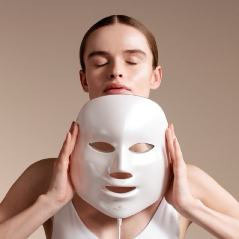 Project E White LED Facial Mask for Women